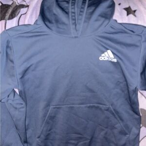 Adidas Navy Pullover Hoodie
